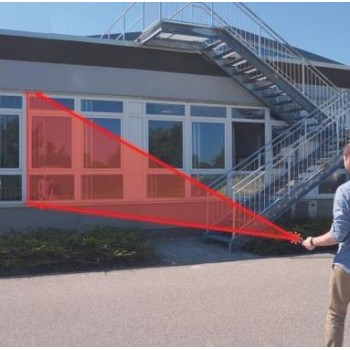 MEDIDOR A LASER EINHELL 50 METROS