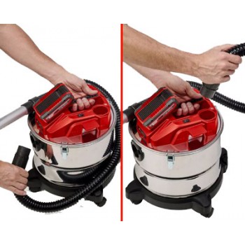 ASPIRADOR DE CINZAS EINHELL A BATERIA (NÃO INCLUÍDA)