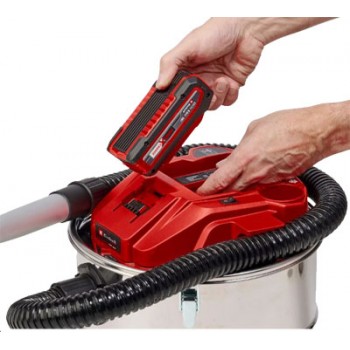 ASPIRADOR DE CINZAS EINHELL A BATERIA (NÃO INCLUÍDA)