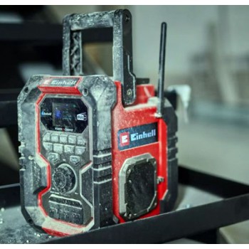 RÁDIO D'OBRAS EINHELL A BATERIA (NÃO INCLUÍDA)