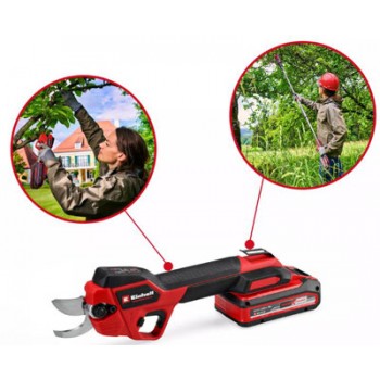 TESOURA DE PODAR TELESCÓPICA EINHELL PROFISSIONAL A BATERIA