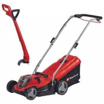 CONJUNTO CORTA RELVA E APARADOR DE RELVA A BATERIA EINHELL