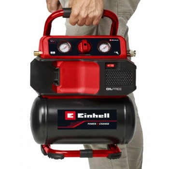COMPRESSOR  EINHELL COM DEPÓSITO A BATERIA (NÃO INCLUÍDA)