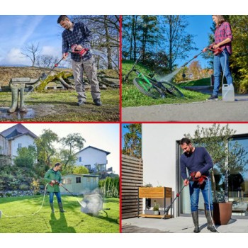 MÁQUINA DE LAVAR A PRESSÃO EINHELL A BATERIA