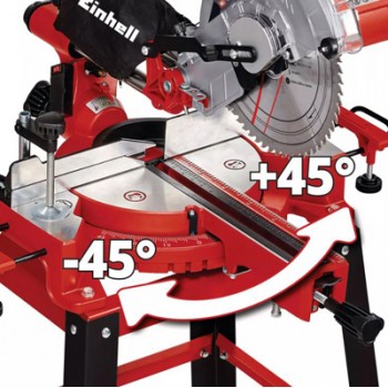 SERRA MEIA ESQUADRIA EINHELL TELESCÓPICA COM BANCADA