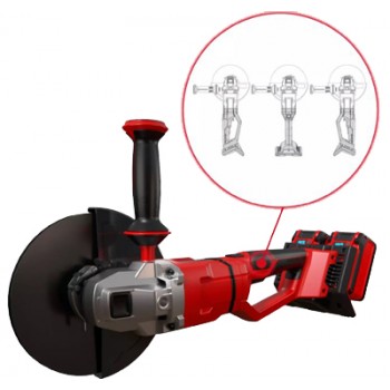 GRANDE REBARBADORA EINHELL PROFISSIONAL 230 MM A BATERIAS (2X18V) 