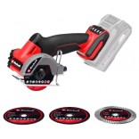 SERRA CIRCULAR MINI PROFISSIONAL EINHELL A BATERIA (NÃO INCLUÍDA)