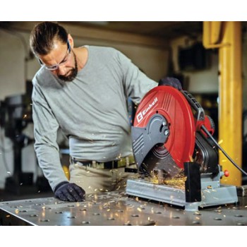 SERROTE CORTE FERRO COM DISCO ABRASIVO DE 355 MM