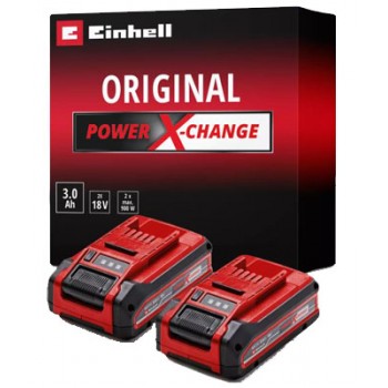 BATERIAS EINHELL TWINPACK CONJUNTO 2 BATERIAS  3,0 Ah