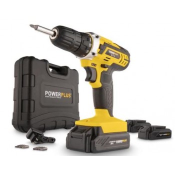 BERBEQUIM APARAFUSADOR POWERPLUS A BATERIA INCLUI 3