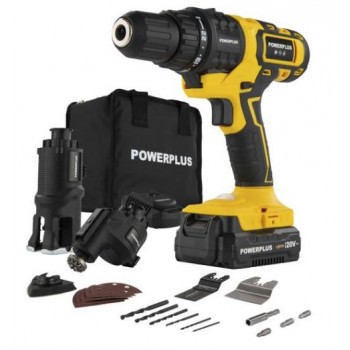 BERBEQUIM POWERPLUS MULTICABEÇAS 5 EM 1