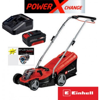 CORTA RELVA SEM FIO EINHELL POWERXCHANGE A BATERIA