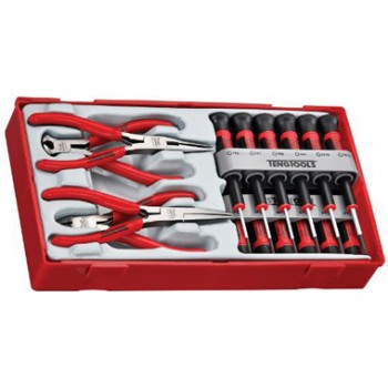 ALICATE E CHAVES ELECTRÓNICA CONJUNTO TENG TOOLS