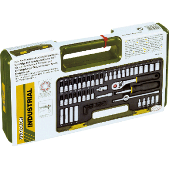 CHAVES DE CAIXA E BITS COM CHAVE DE CAIXA 50 PÇS QUADRA DE 1/4"