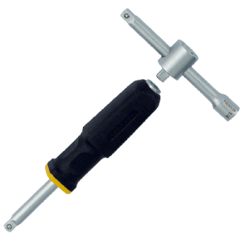 CHAVES DE CAIXA CONJUNTO COM 65 PEÇAS ROQUETES DE 1/4" E 1/2"
